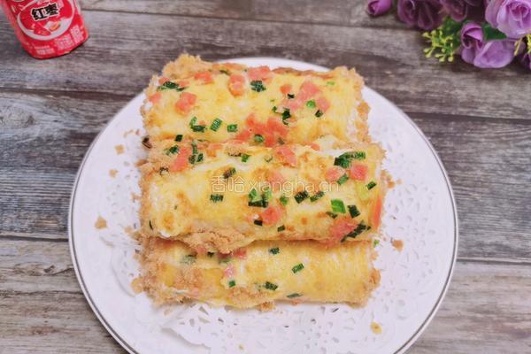 肉松土司卷的做法图解12