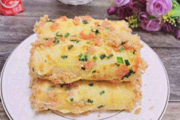 肉松土司卷的做法图解13