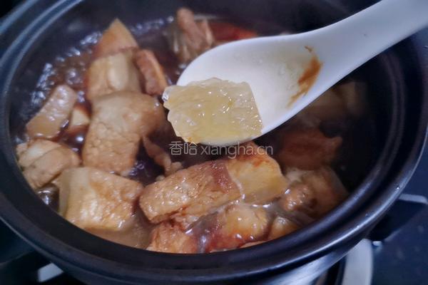 红烧肉香芋煲的做法图解5