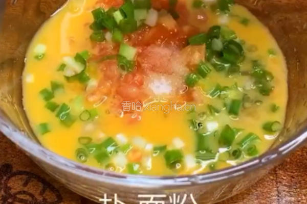 西红柿蛋饼的做法图解5