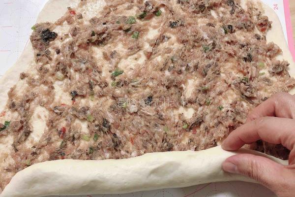香酥梅干菜烧饼的做法图解14
