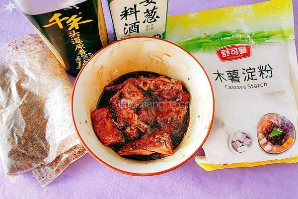 粉蒸排骨的做法图解4
