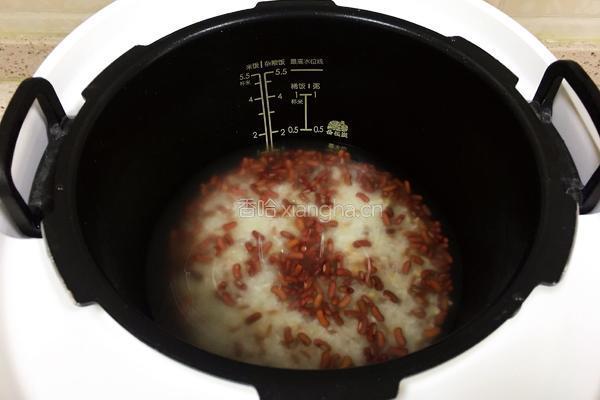 红豆杂粮饭的做法图解7