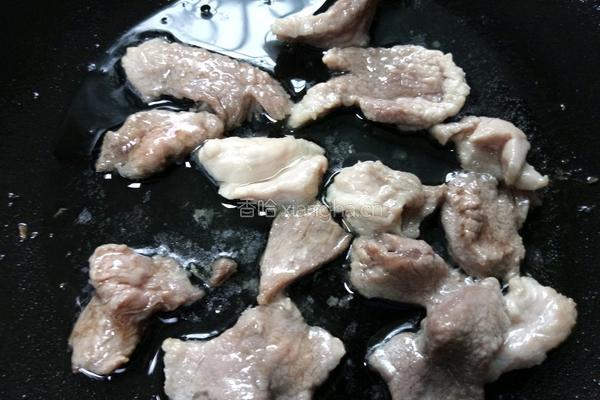 莲藕炒肉片的做法图解3