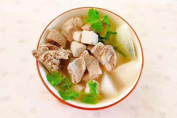 白萝卜豆腐羊肉汤的做法图解16