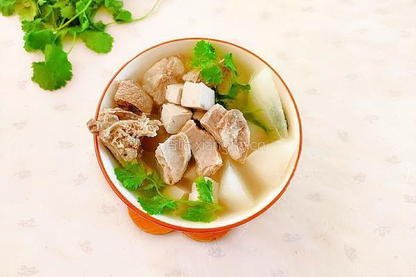 白萝卜豆腐羊肉汤的做法图解18