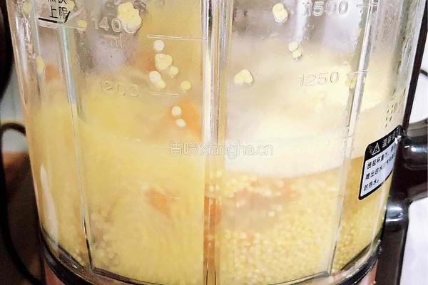 奶油南瓜小米浓汤的做法图解7