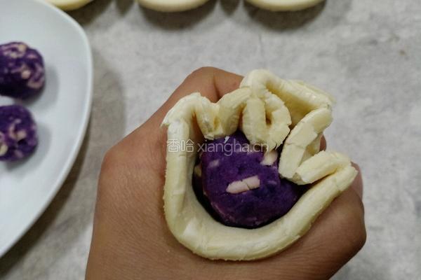 开口紫薯酥的做法图解8