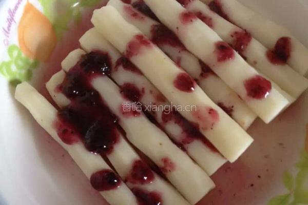 蓝莓山药的做法图解3