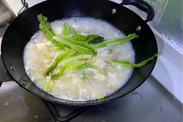毛豆烧豆腐火腿肠的做法图解9