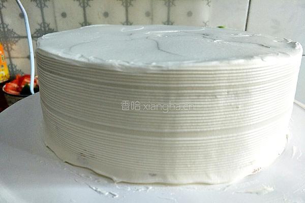 奶油草莓蛋糕的做法图解17