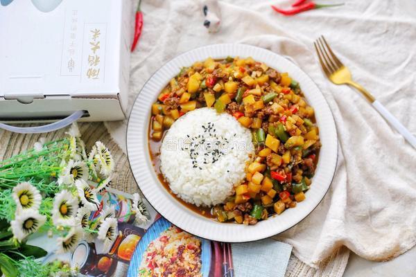 土豆肉末盖饭的做法图解12