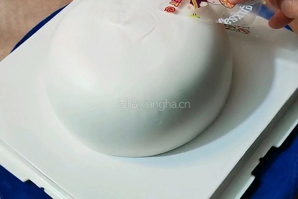 冬天里可爱的小雪人的做法图解4
