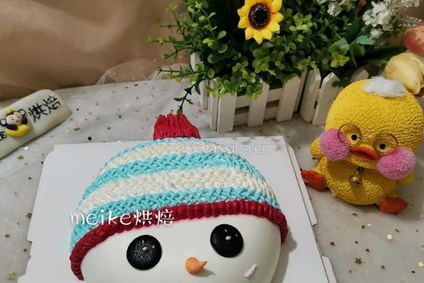 冬天里可爱的小雪人的做法图解15