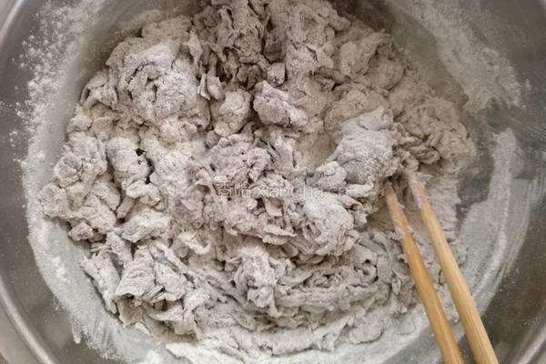 奶香黑米馒头的做法图解5