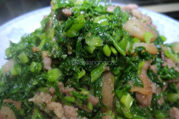 雪菜肉丝的做法图解3