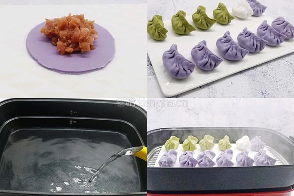 多彩水晶饺子开启趣味新食刻的做法图解3