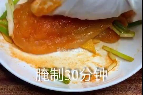 香酥大鸡排的做法图解4