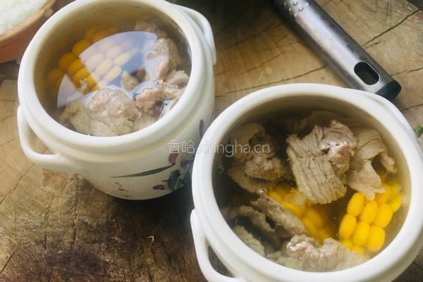 玉米山药瘦肉蒸盅的做法图解11