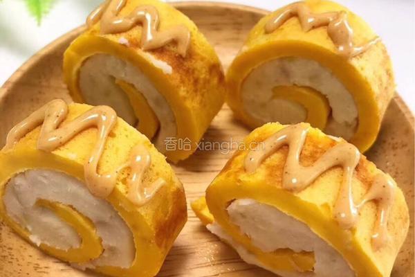 山药鸡蛋卷
