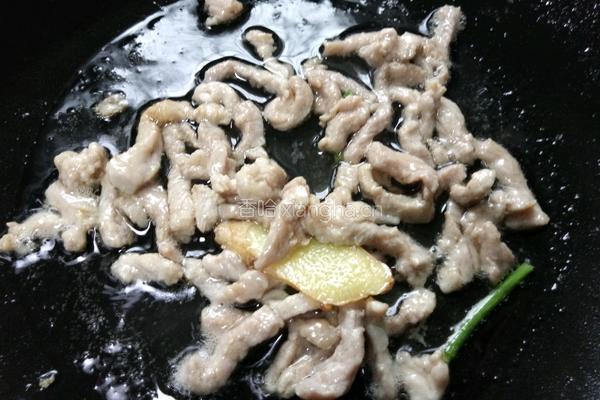 雪菜肉丝面的做法图解2
