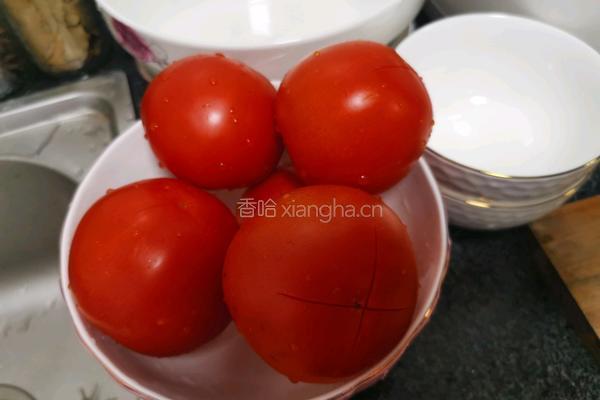 番茄炖牛腩的做法图解1