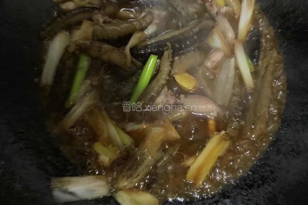葱烧海参的做法图解5