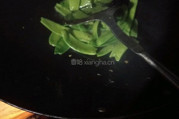 荷兰豆炒鸡蛋的做法图解6