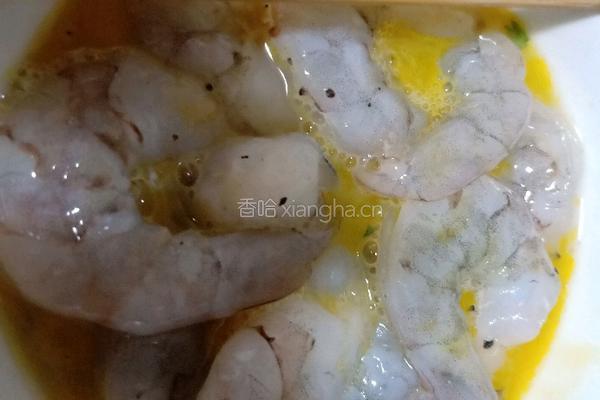 黑胡椒碎煎虾仁的做法图解7