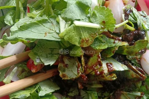黄豆酱拌樱桃水萝卜的做法图解3