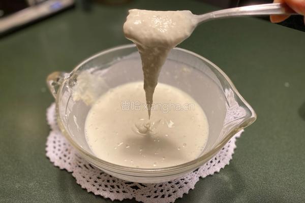 香蕉桂花年糕的做法图解4