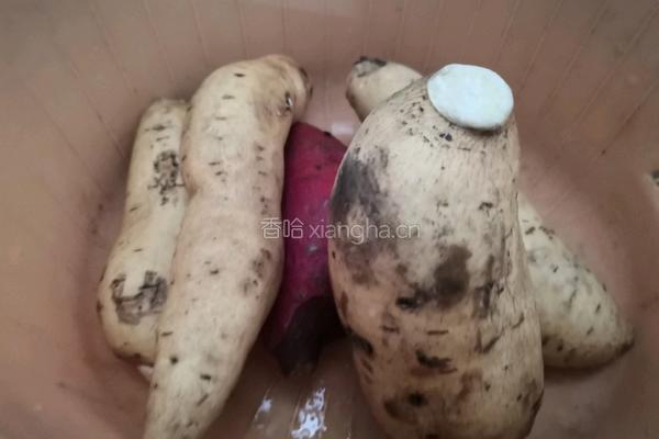 烤箱烤地瓜的做法图解2
