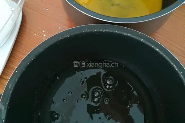 8寸烫面戚风蛋糕的做法图解2