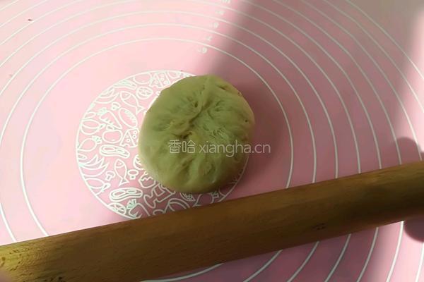 蜜豆海苔肉松面包的做法图解6