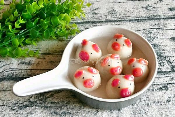 小猪汤圆的做法图解23