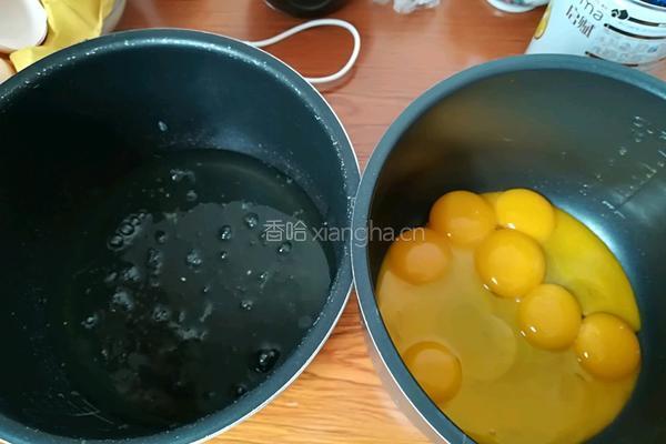 11寸水浴法古早味蛋糕(麦香口味)的做法图解2