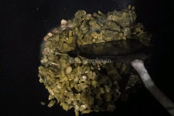 酸菜炒肉的做法图解6