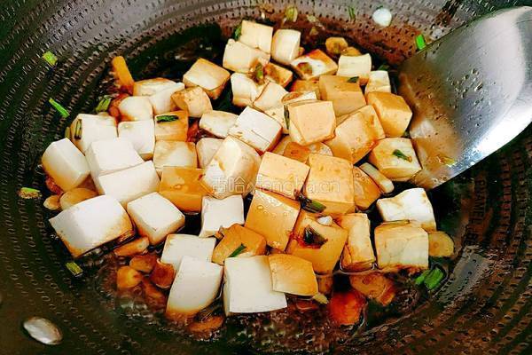 红烧豆腐的做法图解10