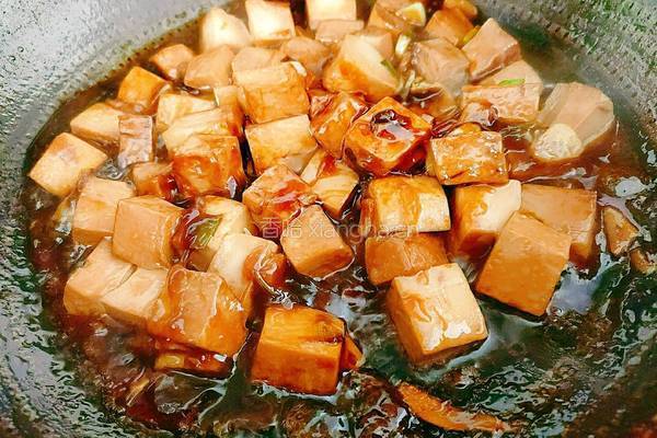 红烧豆腐的做法图解12