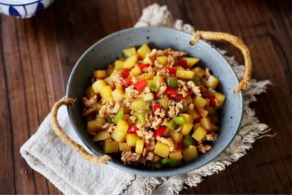 肉末土豆丁的做法图解13