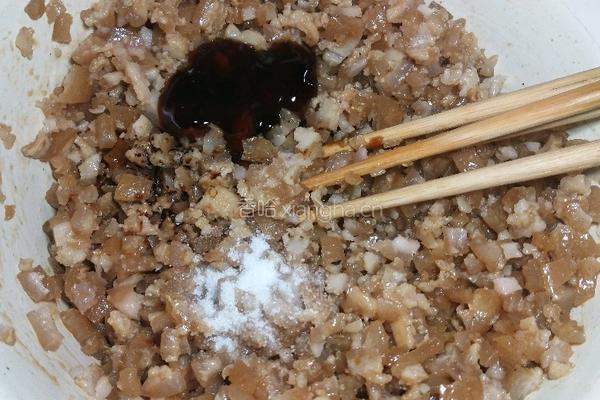 肉皮包子的做法图解12