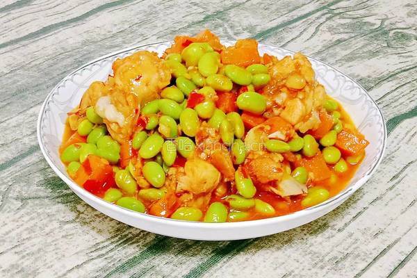 翅根烧毛豆米的做法图解23