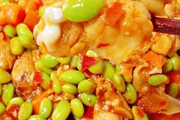 翅根烧毛豆米的做法图解24