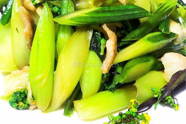 生炒菜心的做法图解13