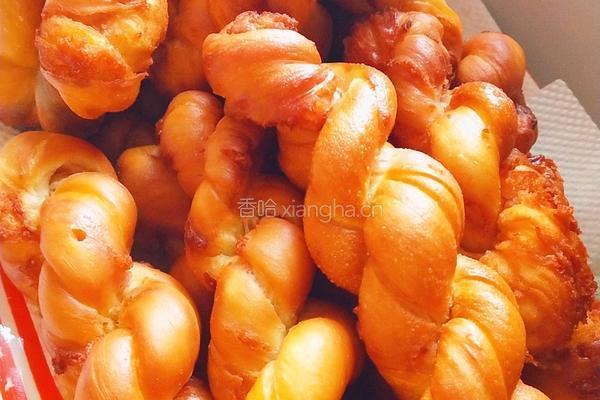 香芋馅发面麻花的做法图解9