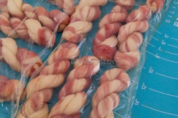 香芋馅发面麻花的做法图解5