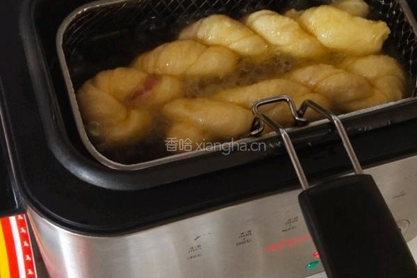 香芋馅发面麻花的做法图解7