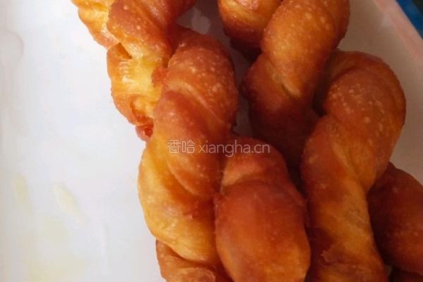 香芋馅发面麻花的做法图解8