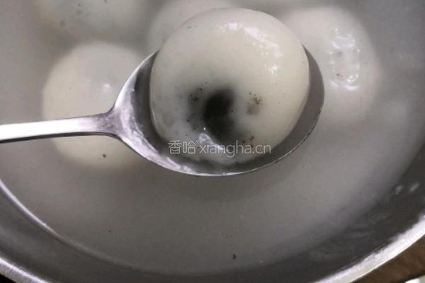黑芝麻馅汤圆的做法图解9