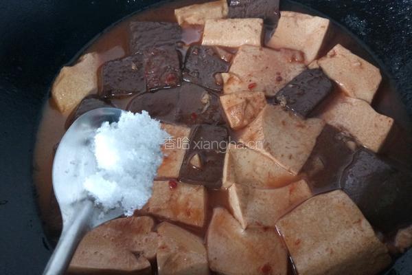 鸭血烧豆腐的做法图解10